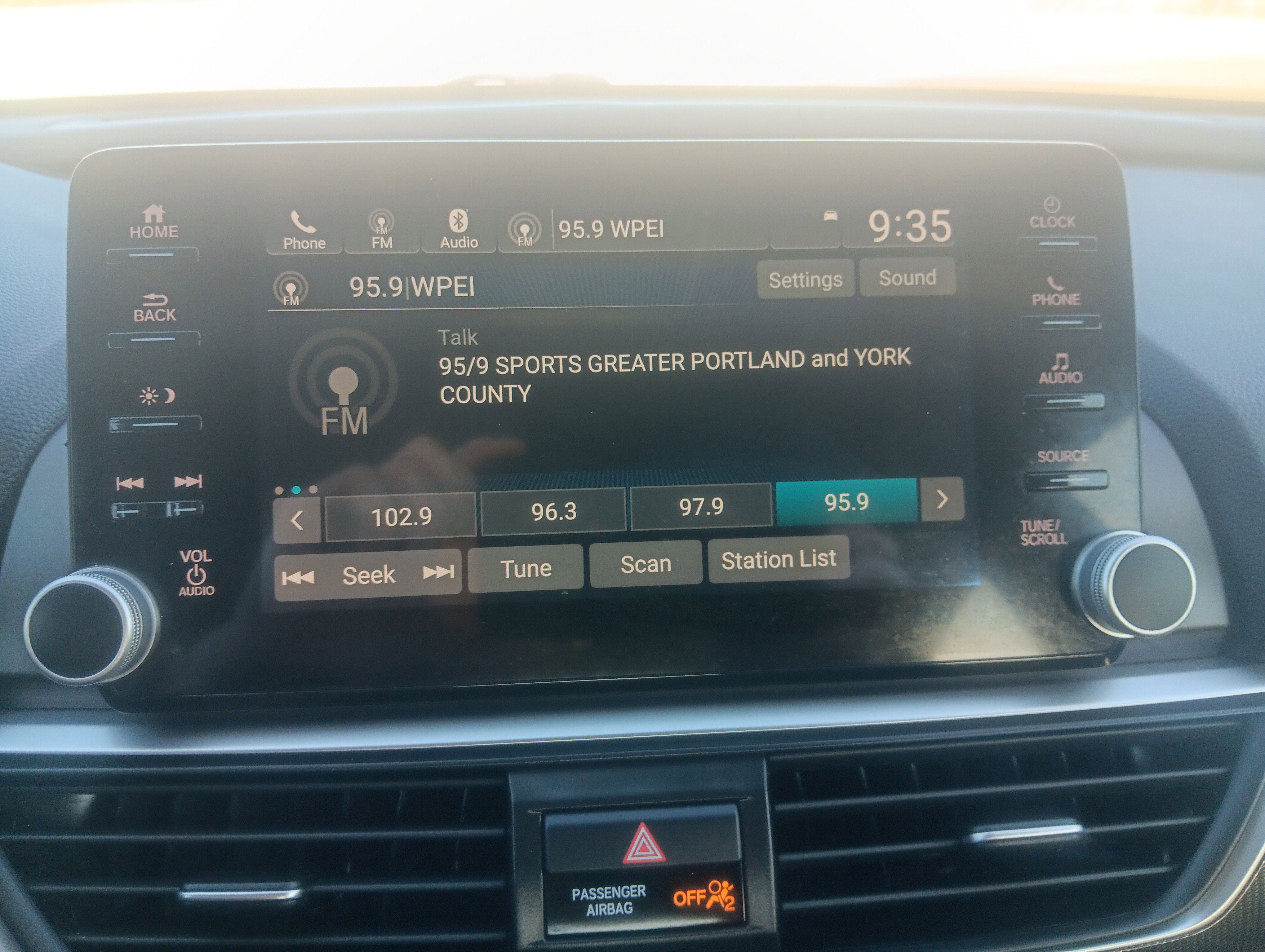 2019 Honda Accord Sedan Sport 2.0T