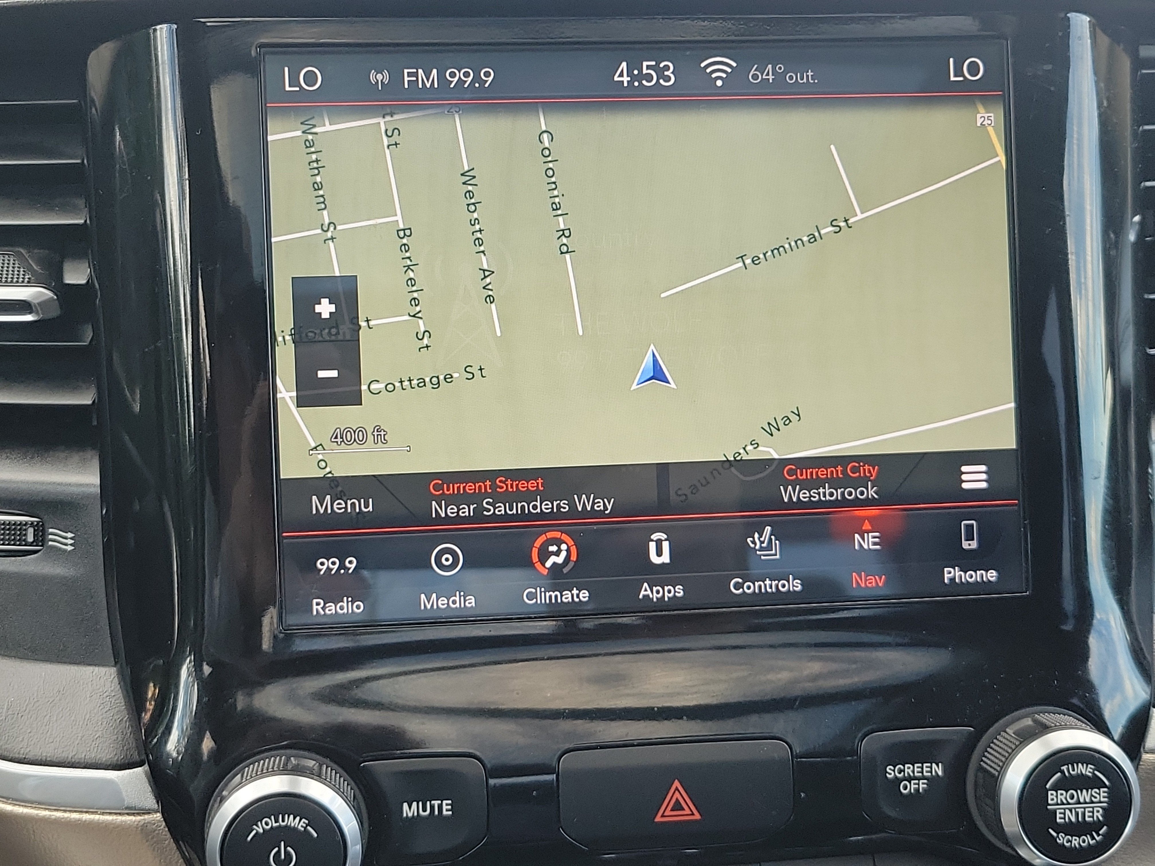 2019 RAM 1500 Laramie Crew Cab 4x4 5'7" Box