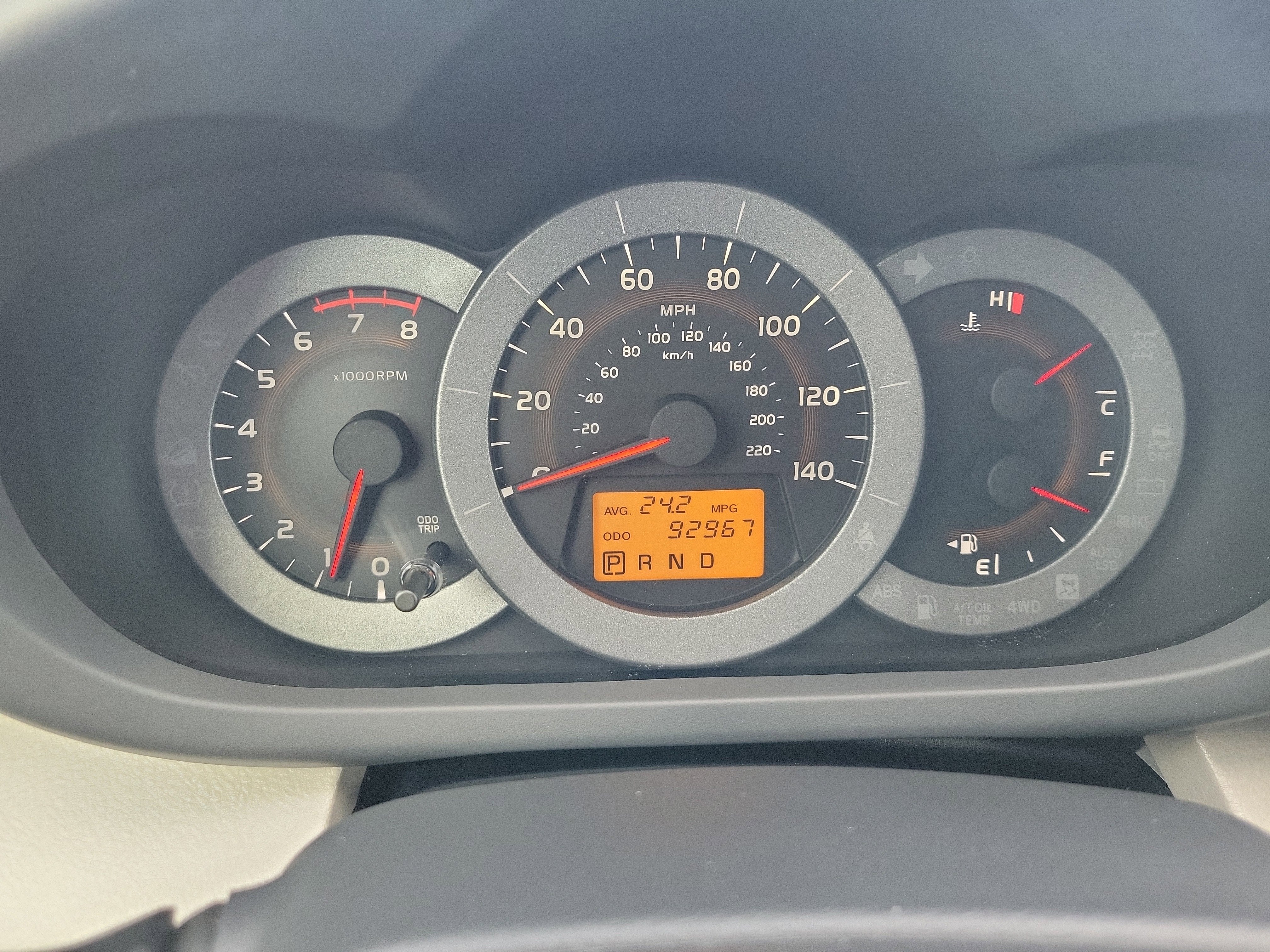 2011 Toyota RAV4 4WD 4dr 4-cyl 4-Spd AT (Natl)