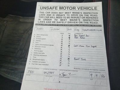 2013 Ford Fusion SE