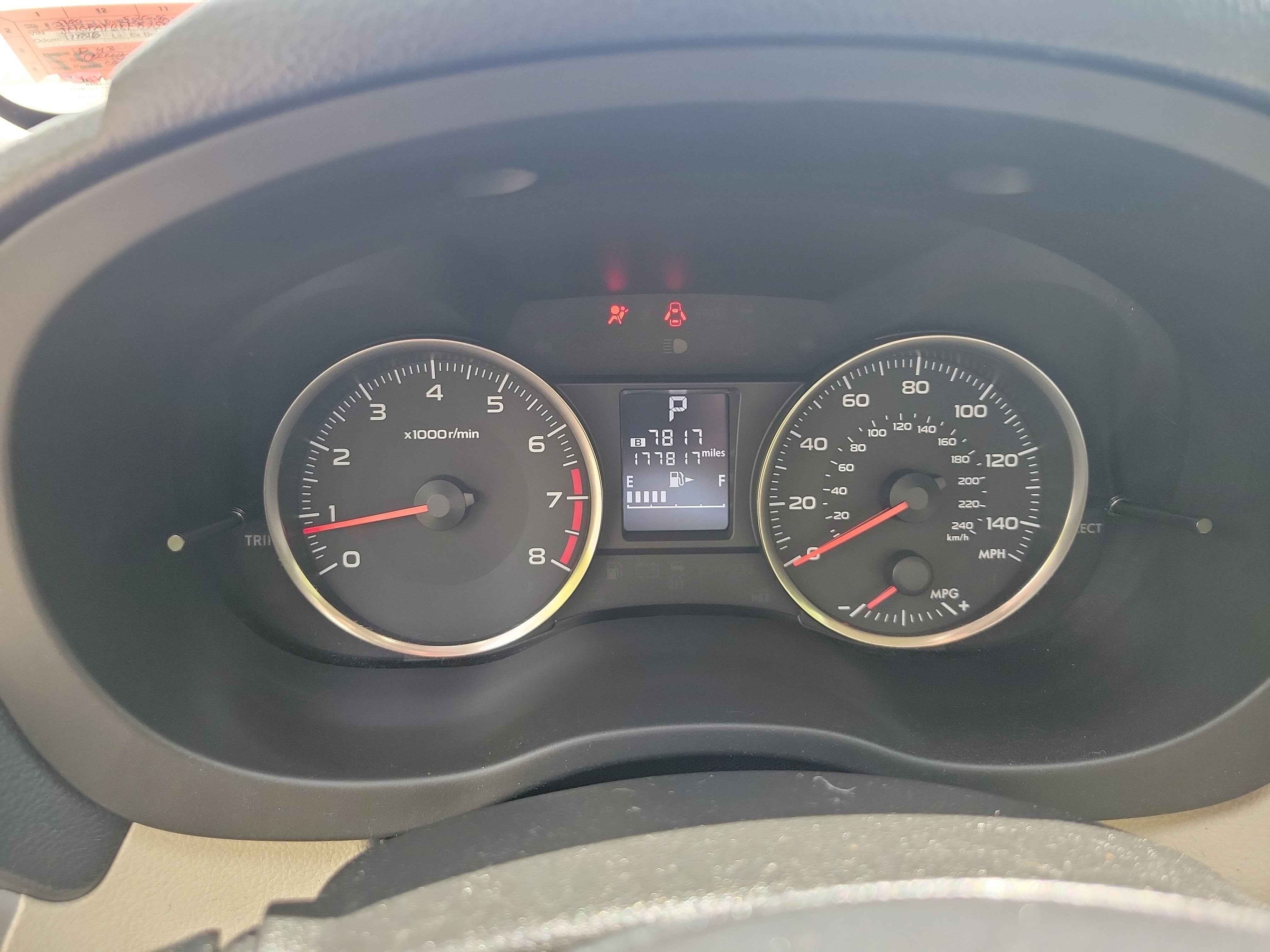 2015 Subaru Impreza 2.0i Sport Premium