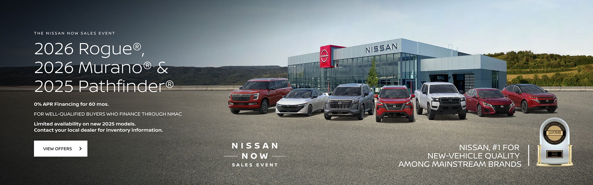 2026 Rogue, 2026 Murano & 2025 Pathfinder