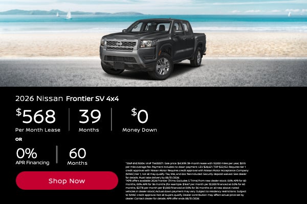 2026 Frontier SV 4x4