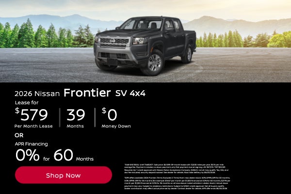 2026 Frontier SV 4x4