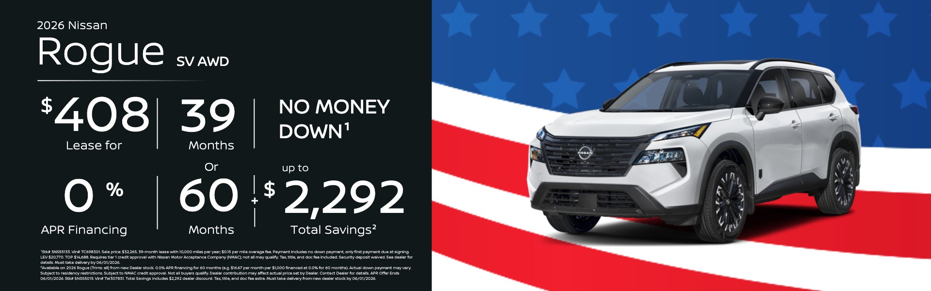 2026 Nissan Rogue SV AWD
