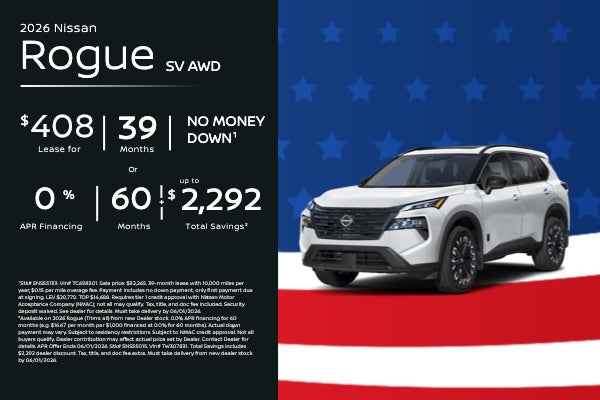 2026 Nissan Rogue SV AWD