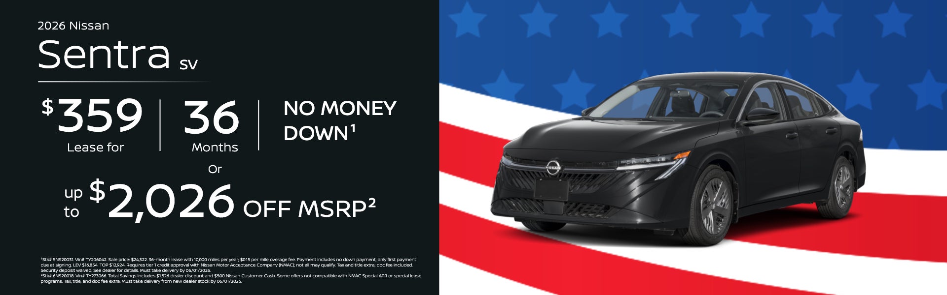 2026 Nissan Sentra SV