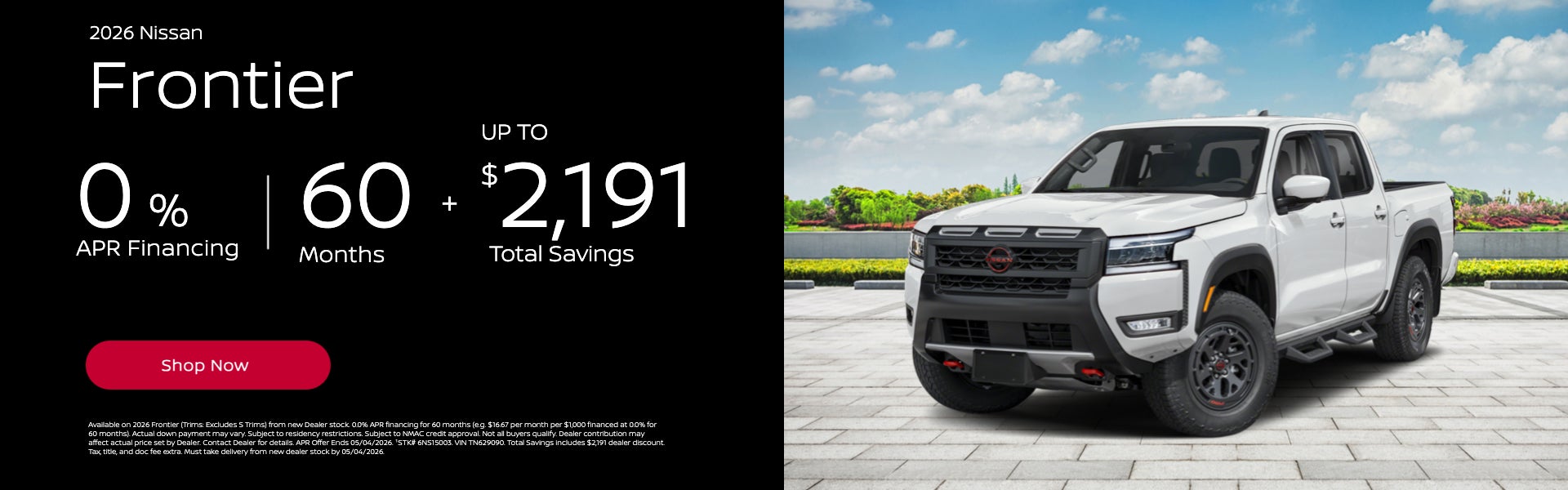 2026 Nissan Frontier