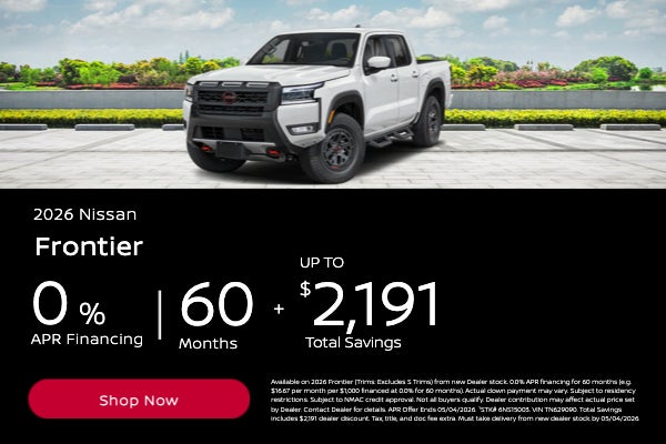 2026 Nissan Frontier