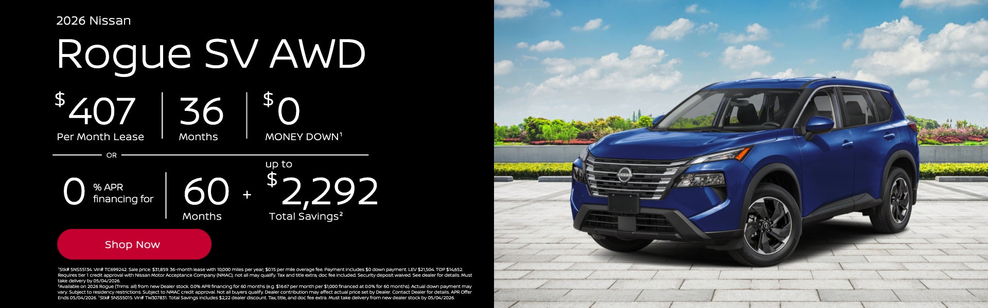 2026 Nissan Rogue SV AWD