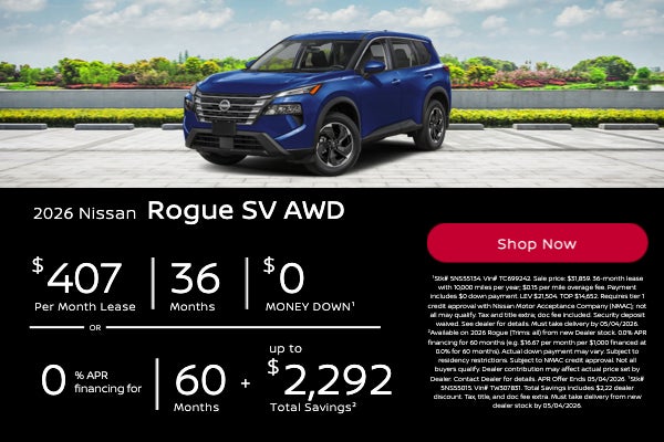 2026 Nissan Rogue SV AWD