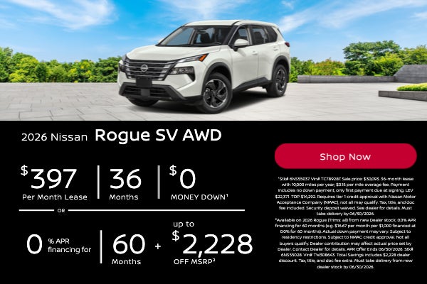 2026 Nissan Rogue SV AWD