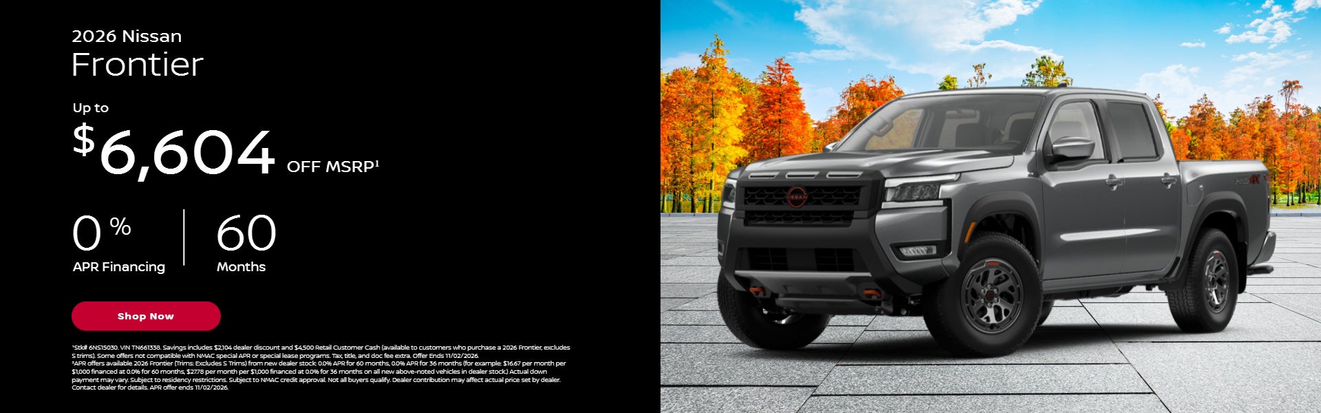 2026 Nissan Frontier 