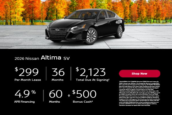 2026 Nissan Altima SV